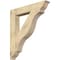 Ekena Millwork Funston Traditional Rough Sawn Bracket, Douglas Fir, 6"W x 40"D x 44"H BKT06X40X44FST01RDF - alternate 1